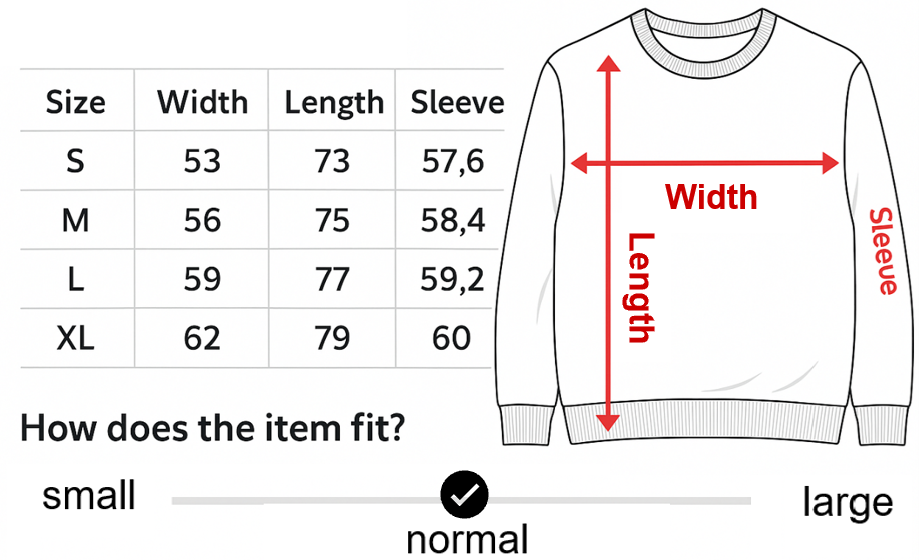 Sweatshirt Half-Zipper